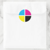 Sticker Rond mye (Sac)