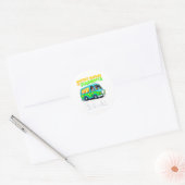 Sticker Rond Mystery Machine Of Diagnostics Lab Week 2025 Tee (Enveloppe)