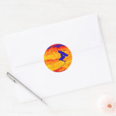 Sticker Rond Mystique Wakeboard (Enveloppe)