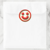 STICKER ROND N° 1 (Sac)