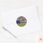 Sticker Rond N Scale Model Train Village (Enveloppe)