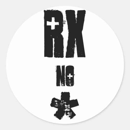 Sticker Rond N° x * (Devant)