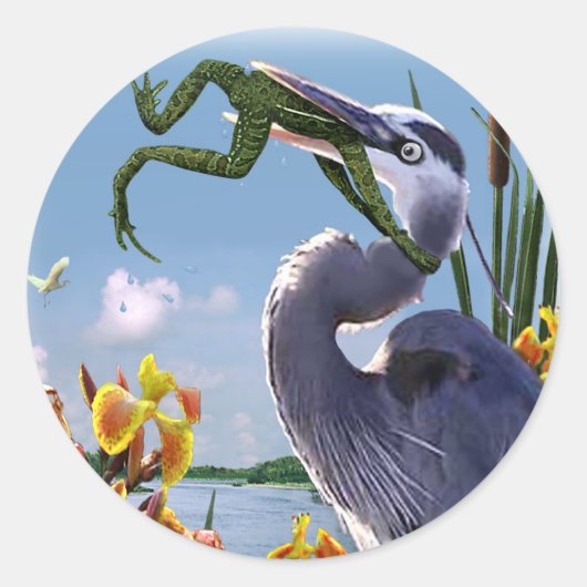 Sticker Rond N'Abandonne Jamais ! (Devant)