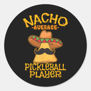 Sticker Rond Nacho Joueur moyen de basket-ball mexicain Sport C