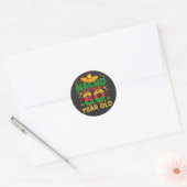 Sticker Rond Nacho Moyenne Cinco de Mayo 80 ans (Enveloppe)