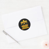 Sticker Rond Nacho Moyenne Famille Grandma Cinco De Mayo (Enveloppe)