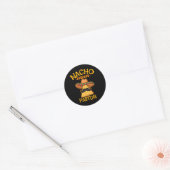 Sticker Rond Nacho Moyenne Pasteur Prédicateur Religieux Leader (Enveloppe)