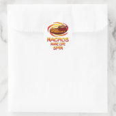 Sticker Rond Nachos Spin (Sac)