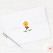 Sticker Rond Nager Chick (Enveloppe)