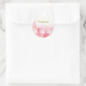 Sticker Rond Namaste (Sac)