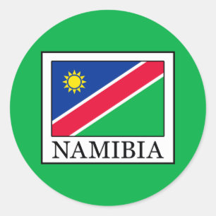 Sticker Rond Namibie