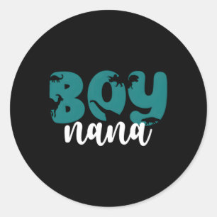 Sticker Rond Nana Grandma Fier Nana De Nana