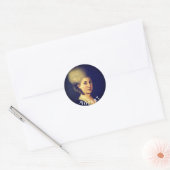 Sticker Rond Nannerl Mozart (Enveloppe)
