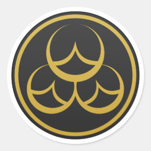 Sticker Rond Naoe Clan Kamon