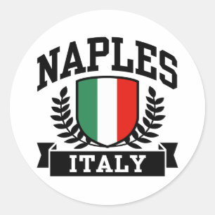 Sticker Rond Naples