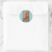 STICKER ROND NAPOLI (Sac)