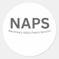 NAPS — Séance de Paix Adulte Nécessaire Drôle