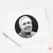 Sticker Rond Narendra Modi (Enveloppe)