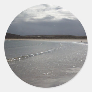 Sticker Rond Narin Stand, Donegal, Irlande