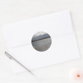 Sticker Rond Narin Stand, Donegal, Irlande (Enveloppe)