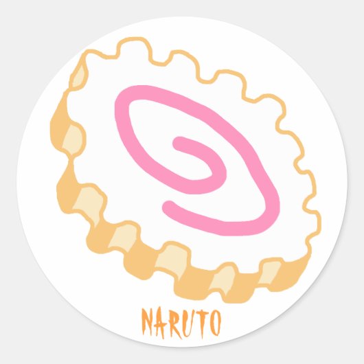 STICKER ROND NARUTO (Devant)