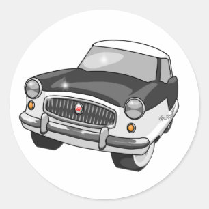 Sticker Rond Nash Metropolitan 1957