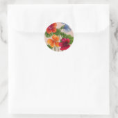 Sticker Rond nasturtium (Sac)