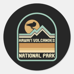 Sticker Rond National Park Conservation Hawaii Volcanoes Nation