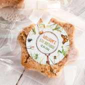 Sticker Rond Nature Insect Bugs Anniversaire