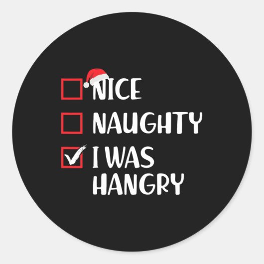Sticker Rond Naughty I (Devant)
