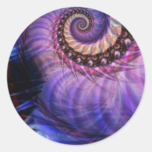 Sticker Rond Nautilus