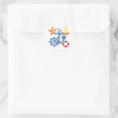Sticker Rond Nautique (Sac)