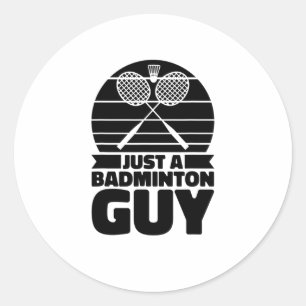Sticker Rond Navette Racquet Court Racket - L'Équipe Juste Un B