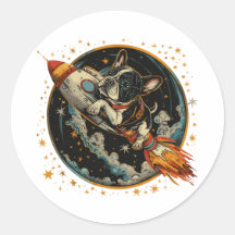 Navire à fusée Astronaut français de Bulldog