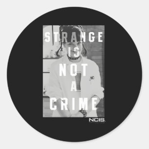 Sticker Rond Ncis Strange