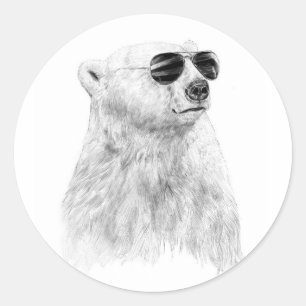 Sticker Rond Ne laisse pas le soleil se coucher