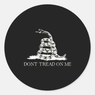 Sticker Rond Ne Marche Pas Sur Moi