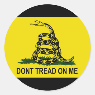 STICKER ROND NE MARCHEZ PAS SUR MOI
