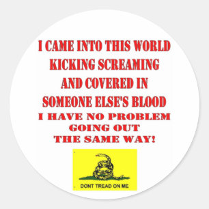 STICKER ROND NE MARCHEZ PAS SUR MOI