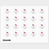 STICKER ROND NE ME BLÂME PAS, J'AI VOTÉ POUR KODOS ! (Feuille)