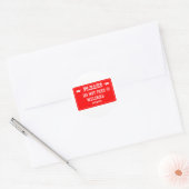 Sticker Rond Ne Pas Alimenter Les Soudeurs (Enveloppe)