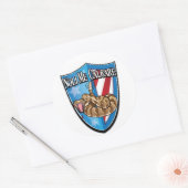 Sticker Rond Ne pas me tromper (Enveloppe)