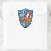 Sticker Rond Ne pas me tromper (Sac)