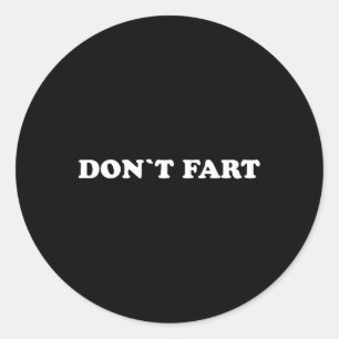 Sticker Rond Ne Pète Pas Gym Sport Bodybuilding Protéine Entraî