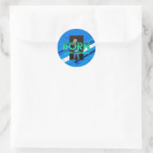 STICKER ROND NÉ POUR LE PICKLEBALL (Sac)