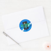 STICKER ROND NÉ POUR LE PICKLEBALL (Enveloppe)
