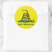 STICKER ROND NE T'EN PRENDS PAS POUR MOI (Sac)