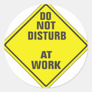 STICKER ROND NE TOUCHEZ PAS AU PRO SIGNE FAIT SUR COMMANDE POUR