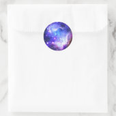 Sticker Rond Nebula bleue (Sac)