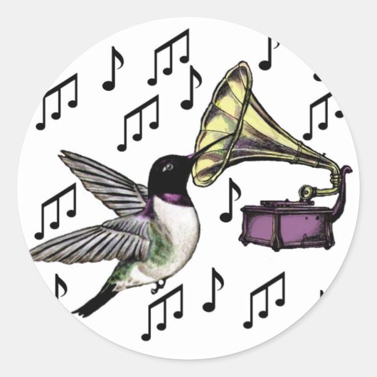 Sticker Rond Nectar auditif (Devant)